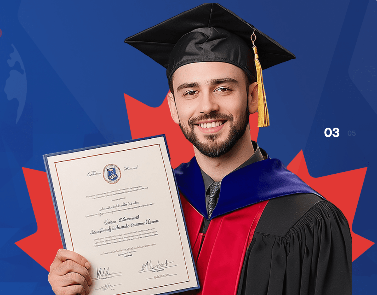 Students celebrating success